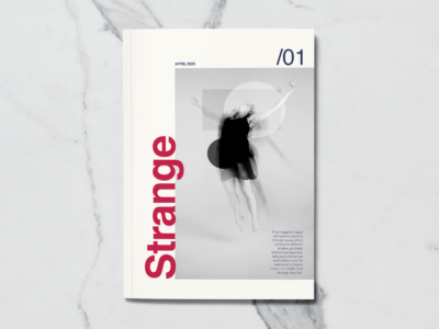 Magazine 'Strange - Body issue'